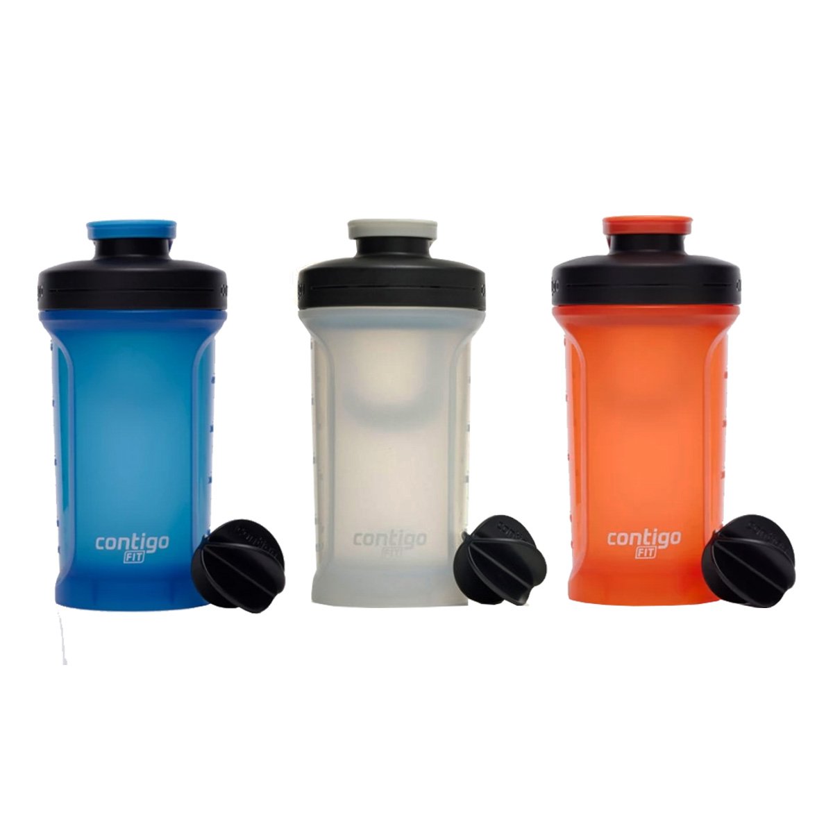 Contigo 20 oz. Fit Shake & Go 2.0 Plastic Shaker Mixer Bottle
